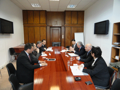 Meeting at Romanian ministry in Bucharest